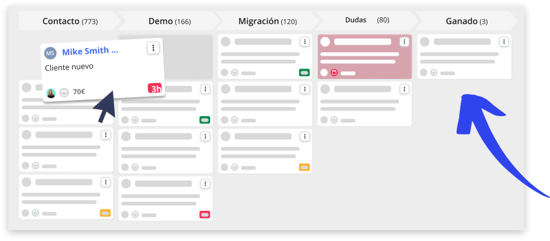 seguimiento de clientes