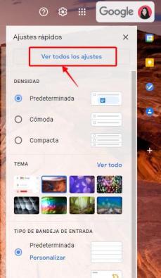 cómo se crea una firma de correo en gmail paso 1