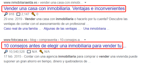 analizar los resultados te dara pistas que es lo que estan buscando las personas